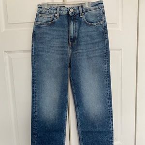 High Rise Straight Leg Tommy Hilfiger Jeans